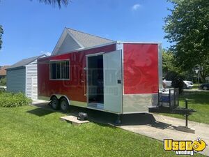 NEW - 2024 8.5' x 23' Freedom Food Concession Trailer | Mobile Food Unit for Sale in Indiana!