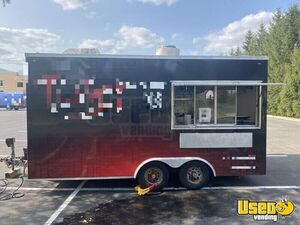 2010 8.6' x 20' Kitchen Food Concession Trailer with Pro-Fire Suppression for Sale in Indiana!