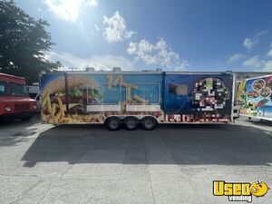 Fully Equipped - 2021 8' x 30' Kitchen Food Trailer with Fire Suppression System for Sale in Indiana!
