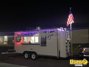 Like-New - 2022 8' x 16' Kitchen Food Concession Trailer with Pro-Fire Suppression for Sale in Indiana!