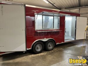 NEW - 2024 8.5' x 20' Kitchen Food Trailer with Fire Suppression System | Concession Trailer for Sale in Indiana!