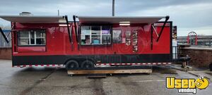 Fully Equipped 2022 - 8.5' x 30' Freedom Kitchen Food Concession Trailer for Sale in Indiana!