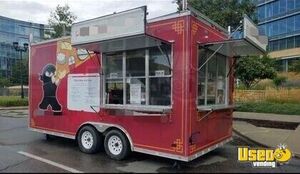 Well Equipped - 2012 8.5' x 18' Kitchen Food Trailer with Fire Suppression System for Sale in Iowa!