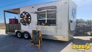 2021 8.5' x 21' Freedom Kitchen Food Concession Trailer with Pro-Fire Suppression for Sale in Iowa!