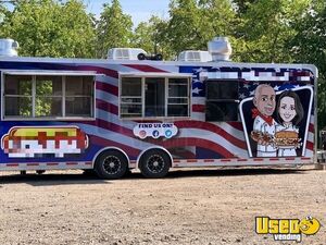 2013  8.5' x 28' Pace Kitchen Food Trailer / Food Concession Trailer for Sale in Kansas!