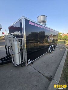 2024 8.5' x 20' Kitchen Food Concession Trailer with Fire Suppression System for Sale in Kansas!