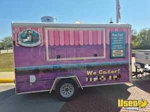 6' x 12' Funnel Cake Food Trailer Dessert Concession Food Trailer w/ Pro Fire For Sale in Kentucky!