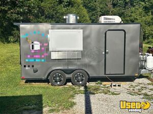 Inspected 2022 - 8' x 16' Kitchen Food Concession Trailer with Pro-Fire Suppression for Sale in Kentucky!