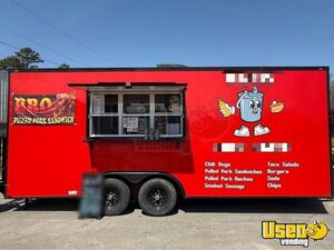 2024 20' Kitchen Food Concession Trailer with Fire Suppression System for Sale in Kentucky!