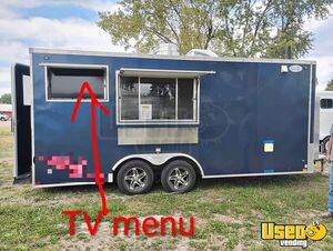 Well Equipped - 2000 8.5' x 18' Kitchen Food Concession Trailer for Sale in Kentucky!