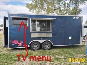 Well Equipped - 2000 8.5' x 18' Kitchen Food Concession Trailer for Sale in Kentucky!