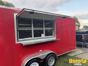 2021 8' x 16' Kitchen Food Concession Trailer with Pro-Fire System for Sale in Kentucky!