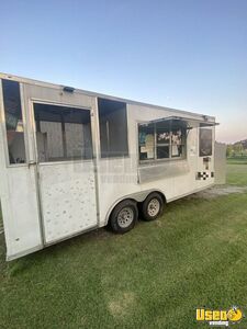 2021 8’ x 20’ Kitchen Food Concession Trailer with Screened Porch + Fire Suppression for Sale in Louisiana!
