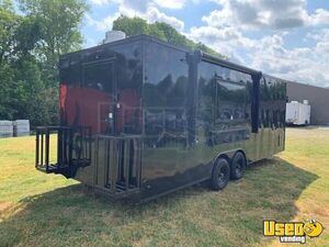 Custom-Built - 2022 8.5' x 24' Kitchen Food Concession Trailer w/ Bathroom & Pro-Fire Suppression for Sale in Louisiana!