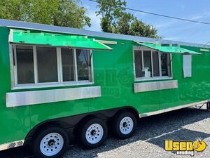 Like-New - 32' Kitchen Food Concession Trailer with Pro-Fire Suppression for Sale in Louisiana!