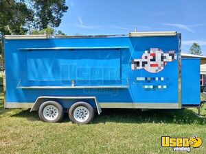 2015 7' x 16' Kitchen Food Trailer | Food Concession Trailer for Sale in Louisiana!