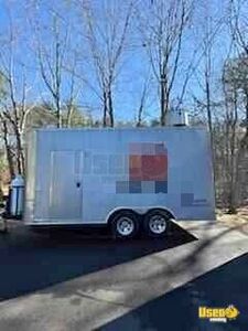 Licensed - 8.5' x 16' Kitchen Food Concession Trailer with Pro-Fire Suppression for Sale in Maine!