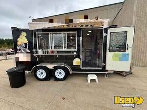2020 16' Kitchen Food Concession Trailer with Bathroom & Pro-Fire Suppression for Sale in Maine!