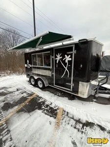 2019 6' x 16' Food Kitchen Concession Trailer Mobile Food Unit w/ Pro Fire System for Sale in Maine!
