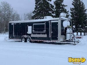 2015 - 28’ Kitchen Food Concession Trailer with Spacious Interior and Pro-Fire System for Sale in Manitoba!