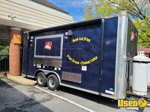 Ready to Go - 2017 8' x 18' Kitchen Food Concession Trailer with Commercial Equipment for Sale in Maryland!