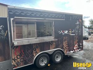 Fully Loaded - 2023 8.5' x 14' Kitchen Food Concession Trailer with Pro-Fire Suppression for Sale in Maryland!