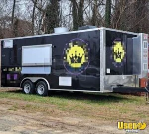 NEW - 2023 8' x 20' Kitchen Food Trailer with Fire Suppression System for Sale in Maryland!