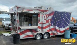 Well Equipped 2011 - 8' x 20' Food Concession Trailer with Pro-Fire System for Sale in Maryland!
