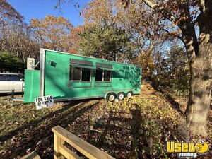 NEW - 2024 8' x 24' Kitchen Food Concession Trailer with Pro-Fire Suppression for Sale in Massachusetts!