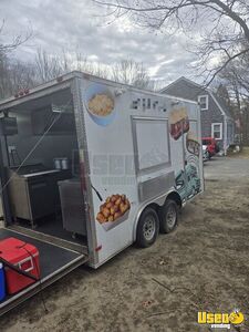 Well Maintained 2021 8' x 16' Mobile Kitchen Food Concession Sandwich Trailer for Sale in Massachusetts!