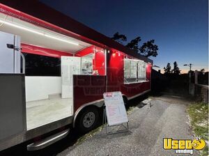 Turnkey Business - 2022 8.5' x 28' Kitchen Food Trailer with Porch for Sale in Massachusetts!