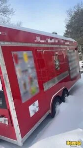 NEW - Kitchen Food Concession Trailer with Fire Suppression System for Sale in Massachusetts!