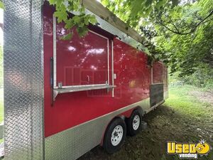 2022 8' x 22' Kitchen Food Trailer with Fire Suppression System | Concession Trailer for Sale in Massachusetts!
