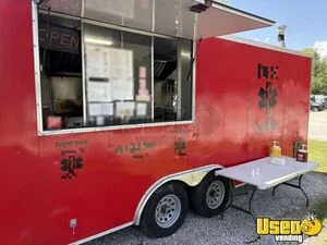 Well Equipped - 2014 8.5' x 18' Kitchen Food Concession Trailer with Fire Suppression for Sale in Michigan!