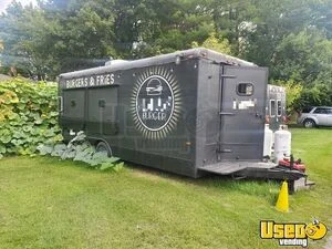 2017 8' x 20' Cargo Craft Kitchen Food Concession Trailer w/ Pro Fire System for Sale in Michigan!