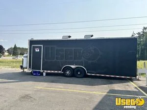 2017 8' x 26' Anvil Kitchen Food Concession Trailer with Fire Suppression System for Sale in Michigan!