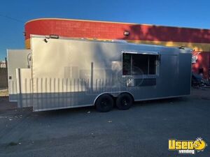 Like New - 2025 8.5' x 24' Kitchen Food Concession Trailer with Fire Suppression System for Sale in Michigan!
