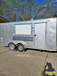 2021 - 8' x 16' Kitchen Food Concession Trailer with Pro-Fire System for Sale in Michigan!