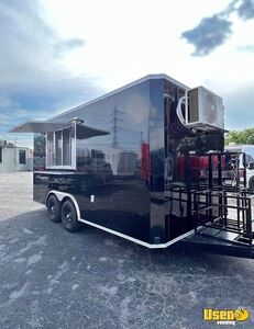 2022 8.5' x 16'  Kitchen Food Trailer with Fire Suppression System | Concession Trailer for Sale in Michigan!