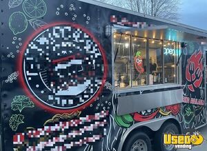 Like-New - 2022 8' x 20' Kitchen Food Concession Trailer with Pro-Fire Suppression for Sale in Michigan!