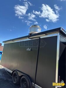 2023 8.5' x 18' Kitchen Food Concession Trailer w/ Pro Fire System Sale in Michigan!