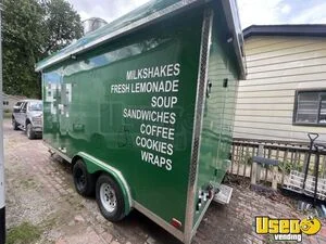 Well Equipped - 2022 8' x 16' Kitchen Food Concession Trailer with Fire Suppression for Sale in Michigan!