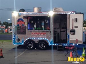 Like-New - 2018 7' x 14' Kitchen Food Concession Trailer with Pro-Fire Suppression for Sale in Michigan!