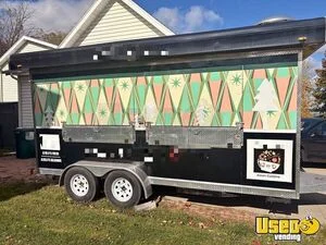 2019 8' x 16' Double Axle Kitchen Food Concession Trailer | Mobile Vending Unit for Sale in Minnesota!