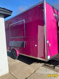 NEW - 2024 8' x 12' Kitchen Food Concession Trailer Mobile Vending Unit for Sale in Minnesota!
