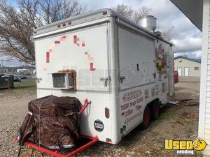 2002 Wells Cargo Used Mobile Kitchen / Street Food Concession Trailer for Sale in Minnesota!