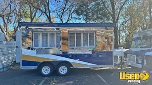 2020 8' x 16' Kitchen Food Concession Trailer with Fire Suppression System for Sale in Minnesota!