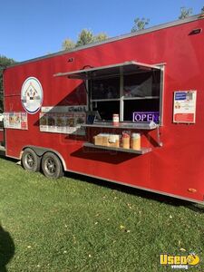 Well Equipped - 2021 8.5' x 18' Freedom Kitchen Food Concession Trailer for Sale in Minnesota!