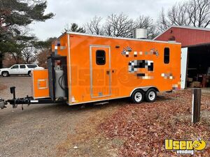Well Equipped - 2014 24' Kitchen Food Trailer with Fire Suppression System for Sale in Minnesota!