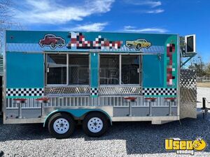 2022 - 8.5' x 18' Food Concession Trailer with Full Commercial Kitchen for Sale in Mississippi!